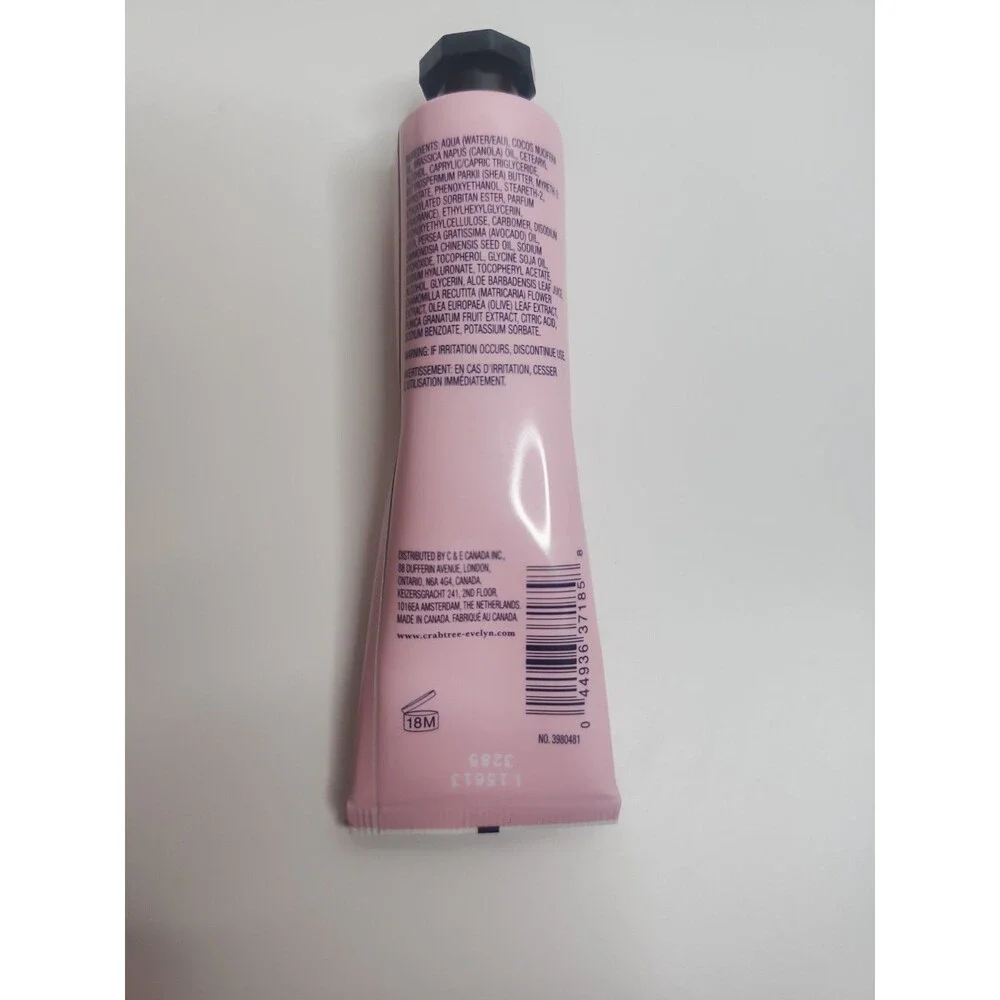 Set Of 2 CRABTREE & EVELYN Rosewater Ultra-Moisturising Hand Therapy 0.9 oz ea